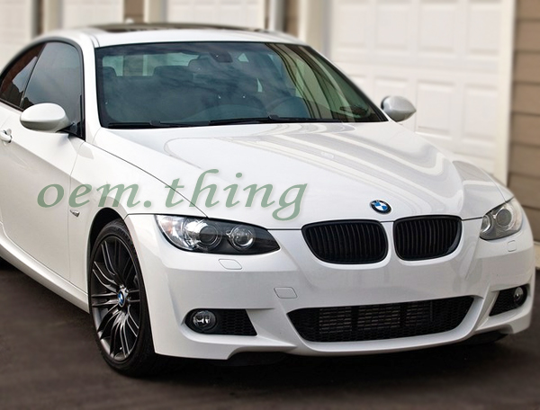 Bmw e92 matte black grill #4