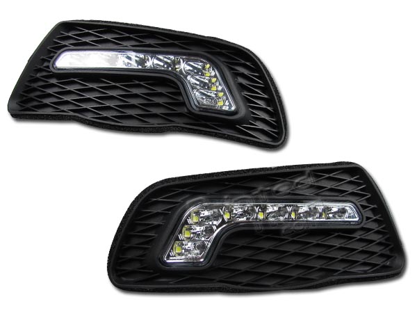 Mercedes benz c300 led fog lights #5