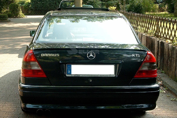 エアロパーツ 1994-2000 MERCEDES BENZ W202 TRUNK LIP SPOILER PAINTED 197 § 割引オーダー 